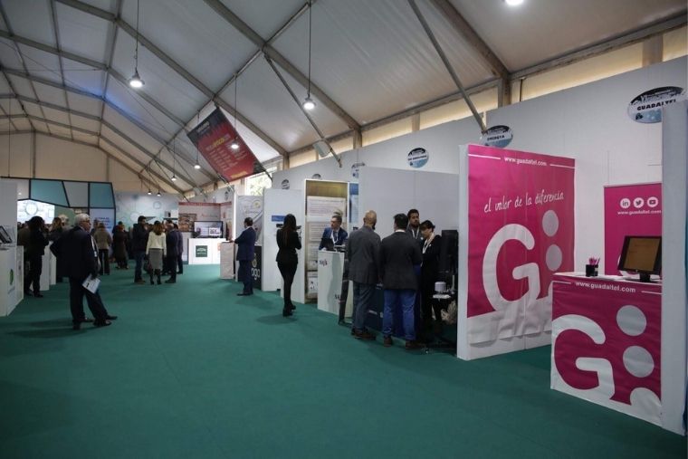 stand de Guadaltel en la Feria InproInnova